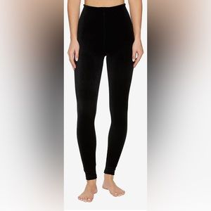 NWT Black Velvet Commando Control Leggings